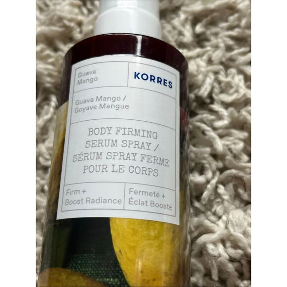 KORRES BODY FIRMING SERUM SPRAY - GUAVA MANGO 8.45 Fl Oz New - Picture 2 of 10